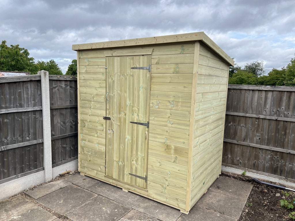 Heavy Duty Tanalised Pent Shed