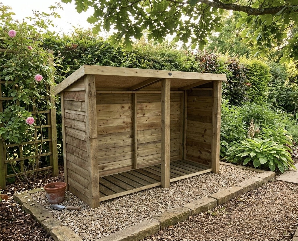 Heavy Duty Log Store Tall