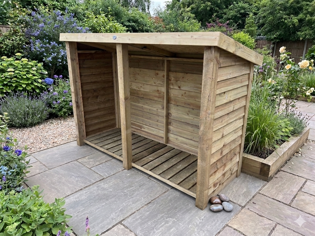 Heavy Duty Log Store