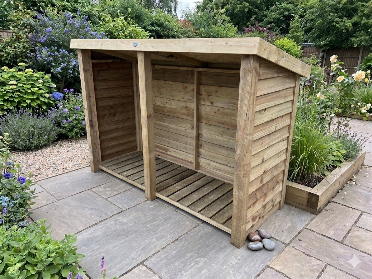 Heavy Duty Log Store